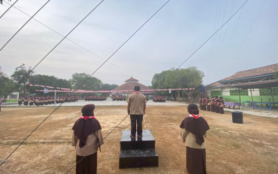 Upacara HUT Pramuka ke-65, Gudep Terpadu PPM Al Furqon Prabumulih adakan upacara Terpisah Putra dan Putri