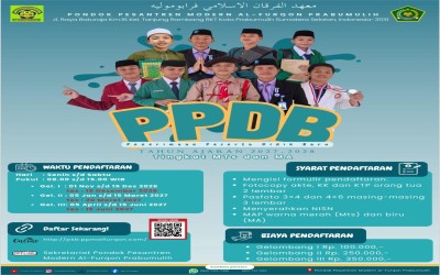 TELAH DIBUKA PPDB 2027/2028 PONDOK PESANTREN MODERN AL-FURQON PRABUMULIH