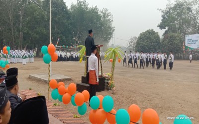 Khidmat, Pondok Pesantren Modern Al Furqon Prabumulih Gelar Upacara Hari Santri Nasional 2026